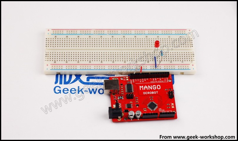 arduino 呼吸灯  pwm