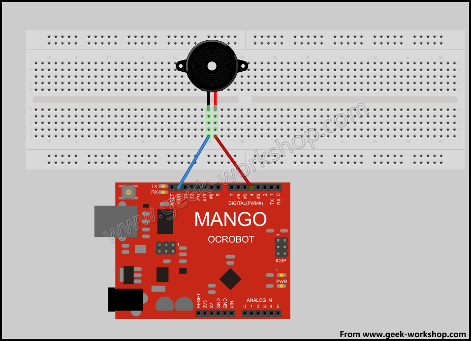 arduino教程蜂鸣器