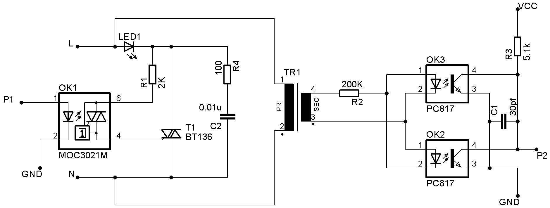 花了点时间,把Arduino通过可控硅控制220V市电