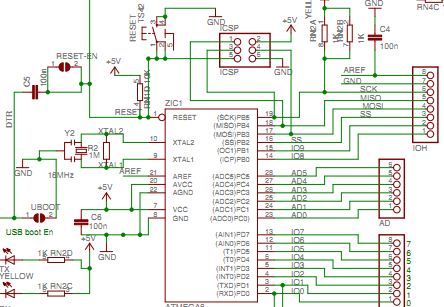 DIY Arduino UNO-Arduino as ISP 烧写 mega328 bootloader ...