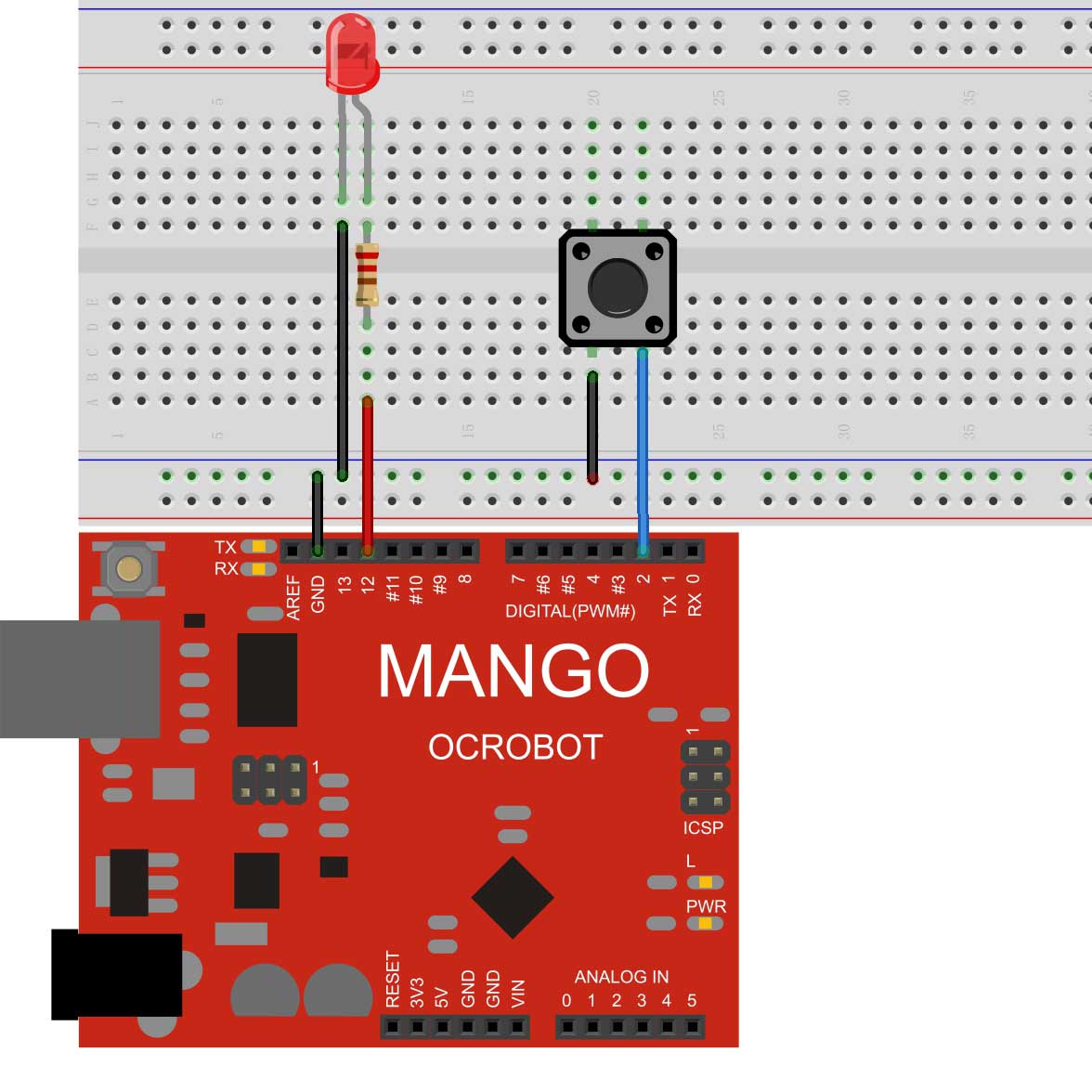 视频说明 - 面包板