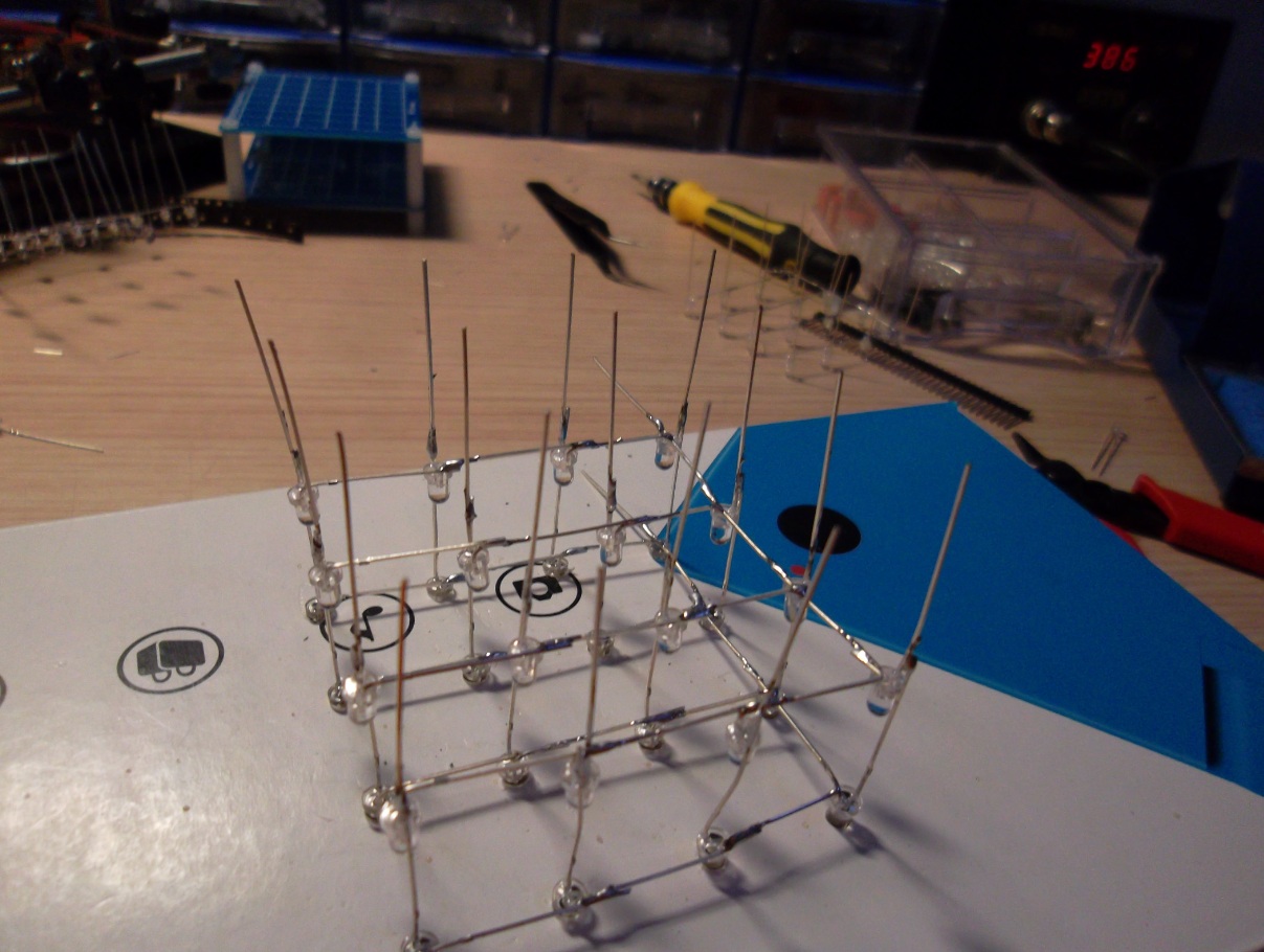 【Z】Arduino直驱4阶光立方~打造最快速制作的光立方~ - Arduino - 极客工坊 - Powered by Discuz!