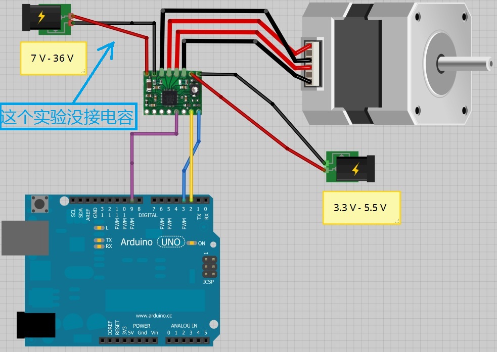 steppingmotor接线图图片
