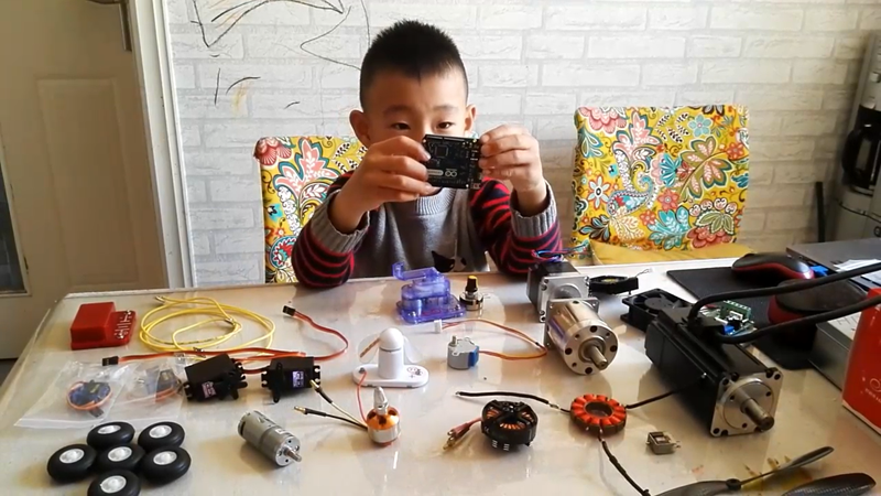 六岁 arduino 神奇孩子【认识电机（上）】arduino 的常用电机 - Arduino - 极客工坊 - Powered by Discuz!