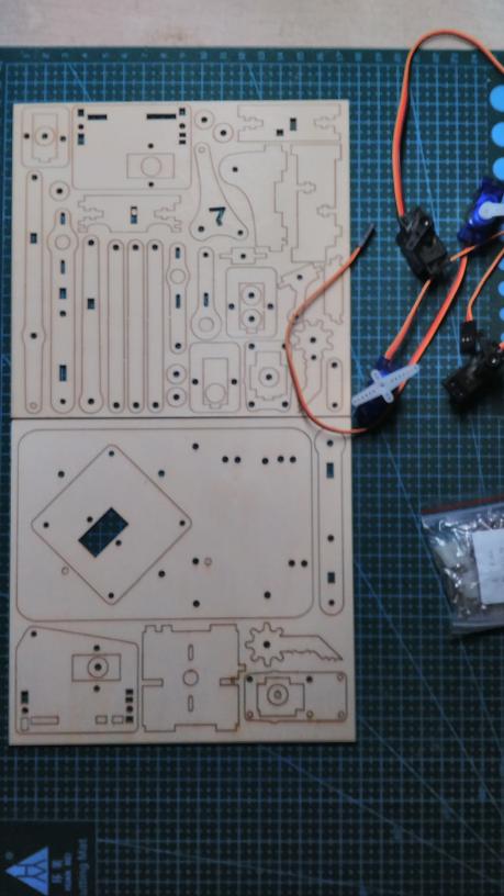 四自由度机械臂- Arduino - 极客工坊- Powered